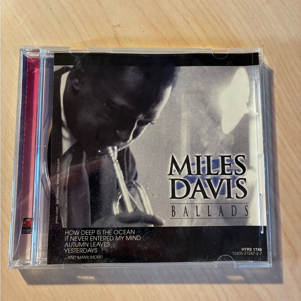 Miles Davis Ballads CD
